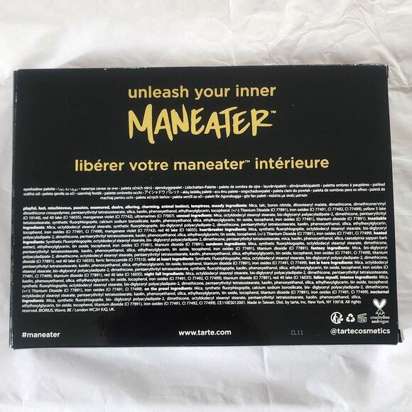 Tarte Maneater After Dark Eyeshadow Palette – 24 Shades (Matte/Metallic/Shimmer) - Picture 4 of 6